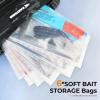 imageKastKing BaitSpace Waist Bag  Waterproof Tackle Storage Bag With Adjustable Belt Fishing Fanny Pack for Men Soft Bait Organizer 3600 Utility Box Rod Holder NylonBlack Camo