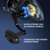 imageKastKing ReKon Saltwater Spinning Fishing Reel  Up to 55LBs Max Drag Big Game Fishing Reel  Innovative NyliTech Body Water Resistant  MaxiDur 511 CorrosionResistance Bearing System8000