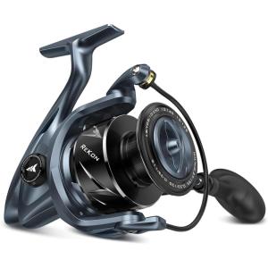 imageKastKing ReKon Saltwater Spinning Fishing Reel  Up to 55LBs Max Drag Big Game Fishing Reel  Innovative NyliTech Body Water Resistant  MaxiDur 511 CorrosionResistance Bearing System8000