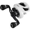 imageKastKing Crixus Fishing Rod and Reel Combo High Performance Spinning ampamp Baitcaster Combo IM6 Graphite 2Pc Blanks Zirconium Oxide Rings SuperPolymer Handle Lightweight Reel with Aluminum SpoolB Cast60 Medium Left Handed2pcs