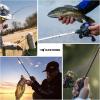 imageKastKing Destron Braided Fishing Line Highly Abrasion Resistant Improved Knot Strength UltraThin Diameter Superline Zero Stretch ampamp Memory CFT Color Fast Technology 75 Thinner Than Mono