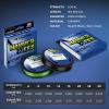 imageKastKing Hammer FFS Neutral Density UHMWPE Braided Fishing Line Unique 9Carrier MicroFilament Round Braid Colorfast Super Smooth Ultra Small Finesse DiametersNeon Green
