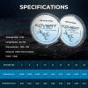 imageKastKing Kovert Classic 100 Fluorocarbon Fishing Line Line or Leader Material High Clarity Low Visibility Highly Abrasion Resistant Fast Sinking Great Handling 50 ampamp 150 Yard Spools17LB
