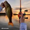 imageKastKing Lethal Blaze Twintip Fishing Rod and Reel Combo Spinning ampamp Baitcaster Combo Flame Pattern Design IM6 Graphite 2Pc Rod with Backup Tip Section StainlessSteel Guides EVA HandleCast610 Mhright Handed 2pcs Extra Tip