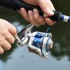 image:imageKastKing Compass Telescopic Fishing Rods and Combo Sensitive Graphite Composite Blank Easy to Travel Packs to Just 17 in Length Stainless Guides and Ceramic Rings Combos w 41BB Spinning ReelC Combo Spin  66  Medium  2000 Reel
