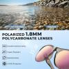 image:imageKastKing Alsea Polarized Bifocal Sports Sunglasses With PuriVex Protective Lens CoatingGrilamid FrameWomen SunglassesTransparent Gray Frame  Rose Gold Mirror