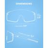image:imageKastKing Etowah Polarized Sports Fishing Sunglasses With PuriVex Protective Lens Coating Rimless Wrap Design Men WomenC Gloss Navy Blue Demi Frame  Smoke Ice Blue Mirror
