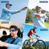 image:imageKastKing Gauley Polarized Sunglasses With PuriVex Protective Lens CoatingUV 400 and Wrap Design Sport Fishing SunglassesJ Dark Brown Texture Frame  Blue Ocean