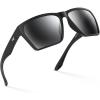 image:imageKastKing Beartrap Polarized Sports Fishing Sunglasses With PuriVex Protective Lens Coating Wayfarer Design Men WomenB Matte Black Frame  Smoke