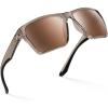 F: Gloss Gray Crystal Frame  Brown