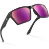 G: Gloss Black Frame  Lavender Mirror