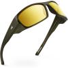 E: Gloss Solid Olive Frame  Golden Bronze Mirror