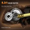 image:imageKastKing Lethal Blaze Spinning Fishing Reel 176LBs Max Drag 521 Gear Ratio UltraSmooth Freshwater amp Inshore Spinning Reel CNC Aluminum Spool Ideal for Bass amp Trout Fishing4000