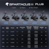 image:imageKastKing Spartacus II Plus Spinning Reel  IPX5 Waterproof FreshwaterSaltwater Fishing Reel 22LB Drag 521 Gear Ratio 71 Stainless Steel Bearings Instant AntiReverse Anodized Aluminum Spool3000