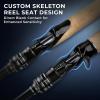 image:imageKastKing Megatron Titanium Telescopic Casting amp Spinning Fishing Rods IM7 Graphite Travel Rod with Titanium Solid Tip Power Transition System for Freshwater and Inshore FishingCast 76 Inshore Mh Fast