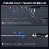 image:imageKastKing Megatron Titanium Telescopic Casting amp Spinning Fishing Rods IM7 Graphite Travel Rod with Titanium Solid Tip Power Transition System for Freshwater and Inshore FishingSpin 80 Inshore Mh Fast