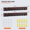 image:imageKastKing GravityLock V8 Multifunction Fishing Rod Holder Wall Mounted Fishing Rod Rack Holds 8 Fishing Rods or Combos One Adjustable Clip Patented Builtin Line Spooler amp Cutter HeavyDuty GripCV9 Store 18 Combos  2 Packs