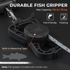 image:imageKastKing Weighmaster MechanicalDigital Fishing Scale 120 lb Capacity 25 Backlit Display HighPrecision Sensor 9 Weight Memory Temperature Detection IPX6 Waterproof Fishing GiftsC Black Combo