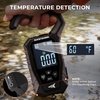 image:imageKastKing Weighmaster MechanicalDigital Fishing Scale 120 lb Capacity 25 Backlit Display HighPrecision Sensor 9 Weight Memory Temperature Detection IPX6 Waterproof Fishing GiftsA Black