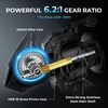 image:imageKastKing Verus Spinning Reel UltraLightweight 5oz Fishing Reel 521621 Gear Ratio Aerodynamic Reel Rotor 101 Stainless Steel Bearings Lightweight Nylitech BodyampRotor Carbon Fiber DragSilver