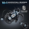 image:imageKastKing Verus Spinning Reel UltraLightweight 5oz Fishing Reel 521621 Gear Ratio Aerodynamic Reel Rotor 101 Stainless Steel Bearings Lightweight Nylitech BodyampRotor Carbon Fiber DragSilver