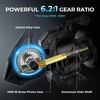 image:imageKastKing Verus Spinning Reel UltraLightweight 5oz Fishing Reel 521621 Gear Ratio Aerodynamic Reel Rotor 101 Stainless Steel Bearings Lightweight Nylitech BodyampRotor Carbon Fiber DragSilver