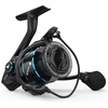 image:imageKastKing Verus Spinning Reel UltraLightweight 5oz Fishing Reel 521621 Gear Ratio Aerodynamic Reel Rotor 101 Stainless Steel Bearings Lightweight Nylitech BodyampRotor Carbon Fiber DragBlack