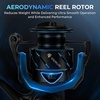 image:imageKastKing Verus Spinning Reel UltraLightweight 5oz Fishing Reel 521621 Gear Ratio Aerodynamic Reel Rotor 101 Stainless Steel Bearings Lightweight Nylitech BodyampRotor Carbon Fiber DragBlack
