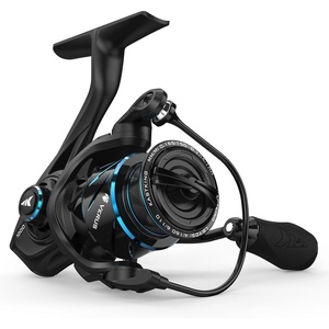 image:imageKastKing Verus Spinning Reel UltraLightweight 5oz Fishing Reel 521621 Gear Ratio Aerodynamic Reel Rotor 101 Stainless Steel Bearings Lightweight Nylitech BodyampRotor Carbon Fiber DragBlack