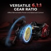 image:imageKastKing Royale Legend Max 300 Baitcasting Fishing Reels 611 Gear Ratio  Max Drag 35 lb 91 BB 111 oz HighCapacity CNC Aluminum UShaped Spool Adjustable Centrifugal Braking SystemRight 611