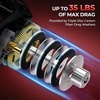 image:imageKastKing Royale Legend Max 300 Baitcasting Fishing Reels 611 Gear Ratio  Max Drag 35 lb 91 BB 111 oz HighCapacity CNC Aluminum UShaped Spool Adjustable Centrifugal Braking SystemRight 611