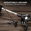 image:imageKastKing MeshGuard Camo Fishing Rod Sleeves Fits Casting Spinning Rods  Floating Design Thick Neoprene Protection Hookresistant amp UV Defense Adjustable Lanyard amp Builtin Hanging LoopOrange Camo 4 Pcs