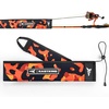 image:imageKastKing MeshGuard Camo Fishing Rod Sleeves Fits Casting Spinning Rods  Floating Design Thick Neoprene Protection Hookresistant amp UV Defense Adjustable Lanyard amp Builtin Hanging LoopOrange Camo 1 Pcs
