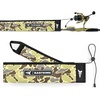 image:imageKastKing MeshGuard Camo Fishing Rod Sleeves Fits Casting Spinning Rods  Floating Design Thick Neoprene Protection Hookresistant amp UV Defense Adjustable Lanyard amp Builtin Hanging LoopKhaki Camo 1 Pcs