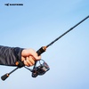 image:imageKastKing Zephyr Finesse Spinning amp Casting Fishing Rods  2Piece Rods with Extra Tip IM6 Graphite Blanks Stainless Steel Guides with Zirconium Rings EVA Handle Hook KeeperSpin Finesse  58 FL Fast 2pcs Extra Tip
