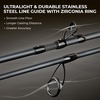 image:imageKastKing Zephyr Finesse Spinning amp Casting Fishing Rods  2Piece Rods with Extra Tip IM6 Graphite Blanks Stainless Steel Guides with Zirconium Rings EVA Handle Hook KeeperBait Finesse  69 L Fast 3pcs
