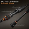 image:imageKastKing Zephyr Finesse Spinning amp Casting Fishing Rods  2Piece Rods with Extra Tip IM6 Graphite Blanks Stainless Steel Guides with Zirconium Rings EVA Handle Hook KeeperSpin Finesse  72 L Ex Fast 3pcs Extra Tip