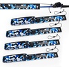 image:imageKastKing MeshGuard Camo Fishing Rod Sleeves Fits Casting Spinning Rods  Floating Design Thick Neoprene Protection Hookresistant amp UV Defense Adjustable Lanyard amp Builtin Hanging LoopBlue Camo 4 Pcs