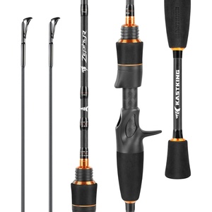 image:imageKastKing Zephyr Finesse Spinning amp Casting Fishing Rods  2Piece Rods with Extra Tip IM6 Graphite Blanks Stainless Steel Guides with Zirconium Rings EVA Handle Hook KeeperBait Finesse  63 UL Fast 2pcs Extra Tip