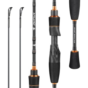 image:imageKastKing Zephyr Finesse Spinning amp Casting Fishing Rods  2Piece Rods with Extra Tip IM6 Graphite Blanks Stainless Steel Guides with Zirconium Rings EVA Handle Hook KeeperSpin Finesse  68 UL Ex Fast 3pcs Extra Tip