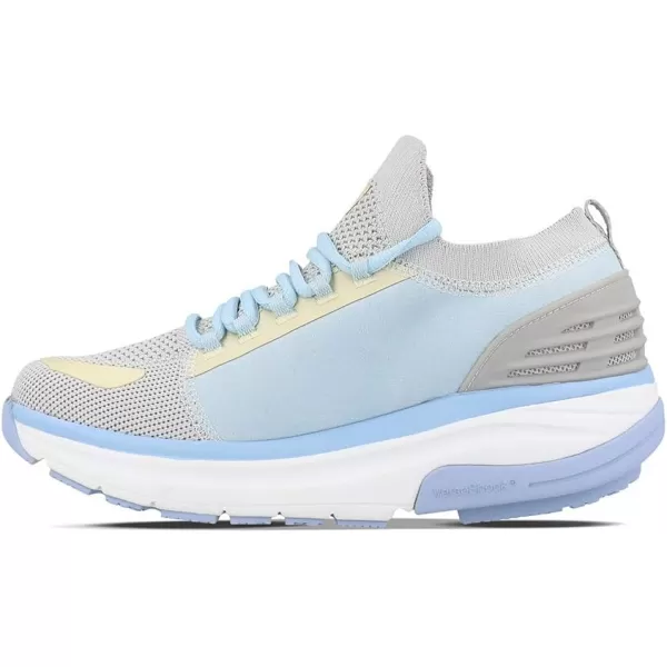 GDEFY Womens MATeeM CrossTrainer  Hybrid VersoShock Performance Proven Pain Relief Shoes with SupportSilverblue