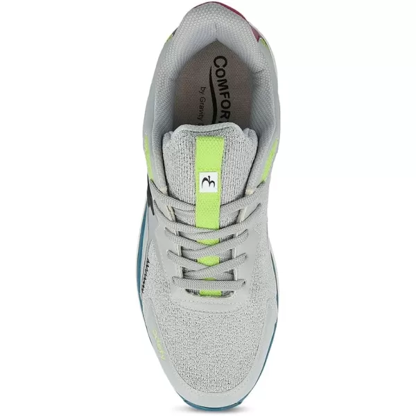 Gravity Defyer Mens GDefy Energiya  Hybrid VersoShock Performance ShockAbsorbing CrossTrainer ShoesGrayblue