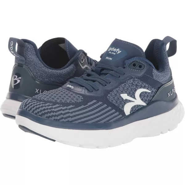 Gravity Defyer Mens GDefy XLR8 Run  VersoCloud MultiDensity Shock Absorbing Performance Long Distance Running ShoesBlue White