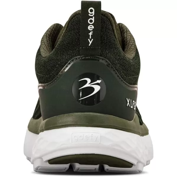 Gravity Defyer Mens GDefy XLR8 Run  VersoCloud MultiDensity Shock Absorbing Performance Long Distance Running ShoesGreen
