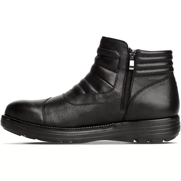 Gravity Defyer Mens Raven Black Dress Boots  VersoCloud Performance ShockAbsorbing Leather BootsBlack