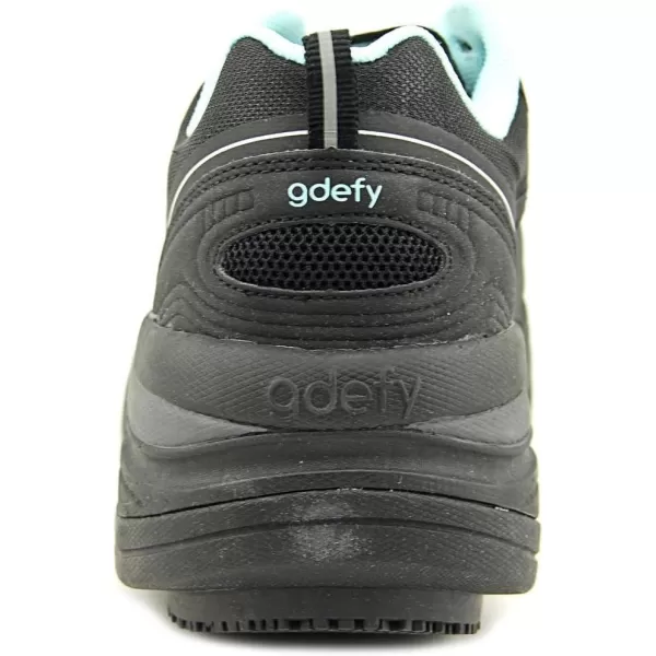 Gravity Defyer Proven Pain Relief Womens GDefy Ion Athletic Shoes for Knee PainBlack Blue