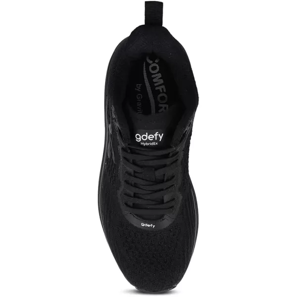 Gravity Defyer Womens GDEFY HybridEx Running Shoes  Hybrid VersoShock Performance Long Distance Running ShoesBlack