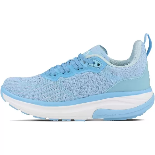 Gravity Defyer Womens GDEFY HybridEx Running Shoes  Hybrid VersoShock Performance Long Distance Running ShoesLight Blue