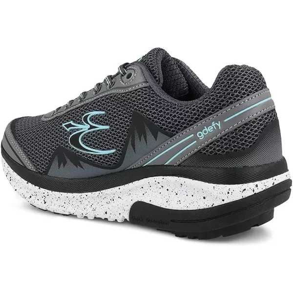 Gravity Defyer Womens GDEFY Mighty Walk Limited Edition Athletic Shoes  VersoShock Proven Performance Walking ShoesGray Blue