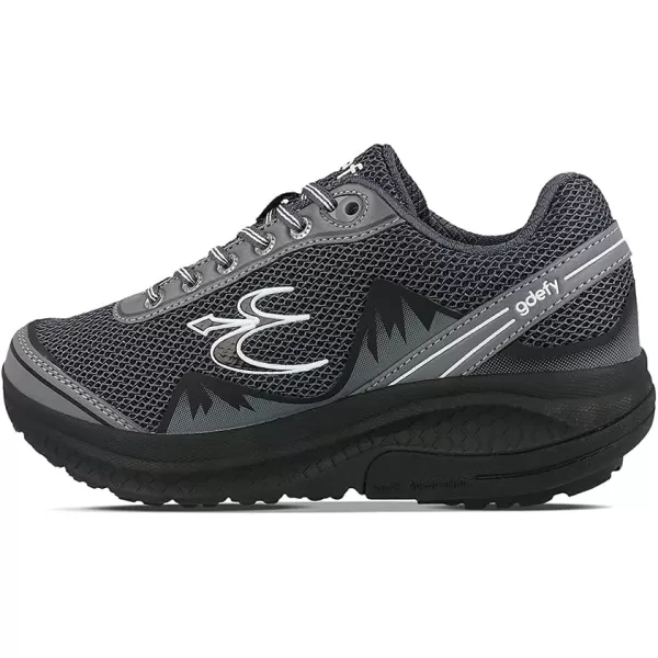 Gravity Defyer Womens GDEFY Mighty Walk Limited Edition Athletic Shoes  VersoShock Proven Performance Walking ShoesGrey
